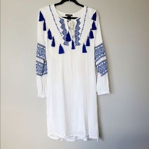 Chelsea and Theodore white blue SZ M